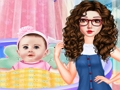 Jogo Taylor bebê um dia como babá  online