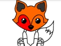 Jogo Livro para colorir da raposa online