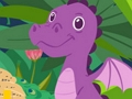 Jogo Dinossauros fofos para colorir online