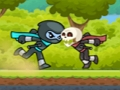Jogo Ninja correndo para cima e para baixo  online