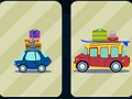 Jogo Memória de carros de verão  online