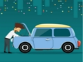 Jogo Carros à noite: quebra-cabeça  online
