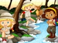 Jogo Quebra-cabeça de acampamento para crianças  online