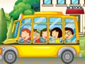 Jogo Diferenças do ônibus escolar  online