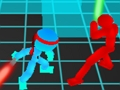 Jogo Stickman Neon Warriors: Fighting de espada online