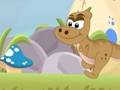 Jogo Aventura divertida de Dino online