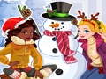 Jogo Você quer construir um boneco de neve?  online
