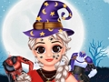 Jogo Princesa olá halloween  online