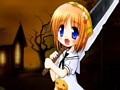 Jogo Puzzle Anime Halloween  online