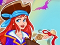 Jogo Princesa pirata vestido de halloween  online