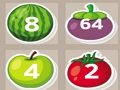 Jogo 2048 frutas  online