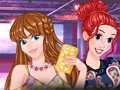 Jogo Destaque para dicas de moda de princesas e irmãs  online