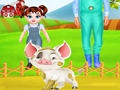 Jogo Baby Taylor Farm Tour Cuidando de Animais  online