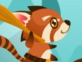 Jogo O incrível panda vermelho  online