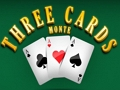 Jogo Monte de três cartas  online
