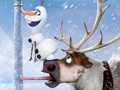 Jogo Os quebra-cabeças de Natal de Olaf  online