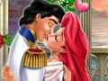 Jogo Beijo da Princesa Sereia do Visco  online