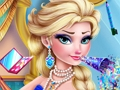 Jogo Roupas para festa da rainha do gelo  online