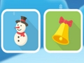 Jogo Correspondência de memória de natal  online