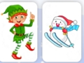Jogo Memória para cartão de natal  online