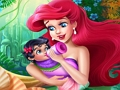 Jogo Alimentação de bebê de sereia online