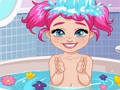 Jogo Banho de bebê Moody Ally  online
