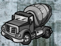 Jogo Memória de Mixer Trucks  online