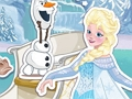Jogo Meninas consertam o trenó de inverno de Eliza  online