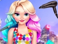 Jogo Penteado de neon de Eliza online