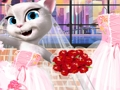 Jogo Boutique de casamentos Talking Tom Angela City  online