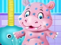 Jogo Hora do banho do bebê hipopótamo  online