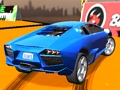 Jogo Corridas de acrobacias de carros: Mega Rampas  online