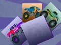 Jogo Par de Monster Trucks  online