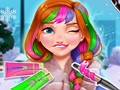 Jogo Penteados chiques de inverno de Annie  online