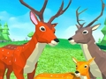 Jogo Simulador de Deer: Família Animal 3D online