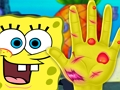Jogo Bob Esponja Mão Médico online