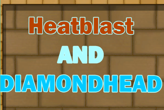 Jogo Calor e cabeça de diamante  online
