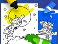 Jogo Colorindo Alfie, o Lobisomem  online