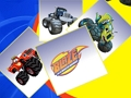 Jogo Memória Blaze Monster Trucks  online