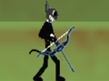 Jogo Cabeça de sereia contra gato de desenho animado  online