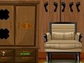 Jogo Fuga de casa de madeira 5  online