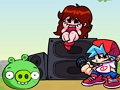 Jogo Friday Night Funkin 'vs PIG do Angry Birds  online