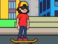 Jogo Wheelie de skate  online