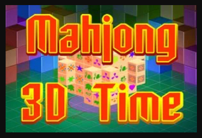 Jogo Mahjong 3d tempo online