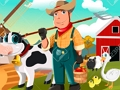 Jogo Coloração de fazenda  online