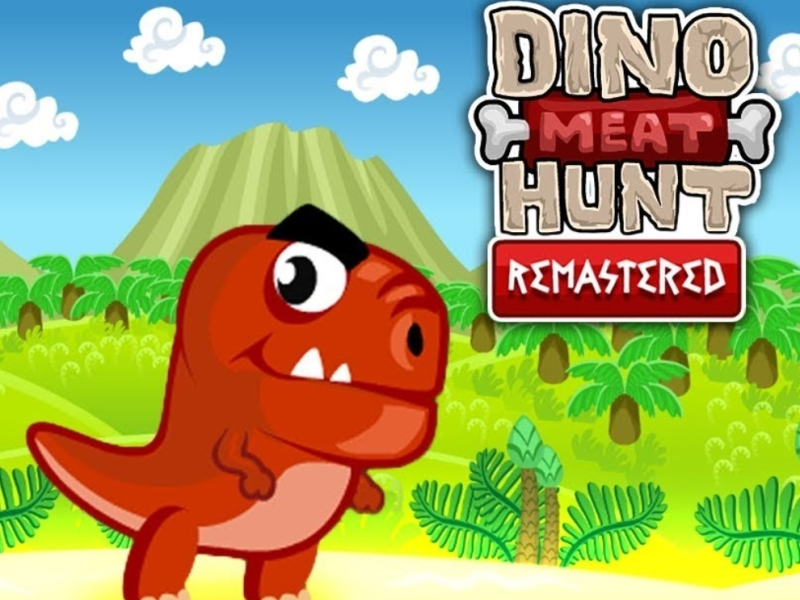 Jogo Dino Meat Hunt Remasterizado  online