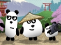 Jogo 3 pandas no Japão HTML5  online