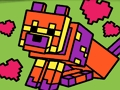 Jogo Crianças fáceis colorindo mineblox online