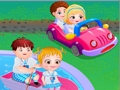 Jogo Bebê Hazel aprende veículos  online
