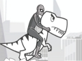 Jogo Homem-aranha T-Rex Runner  online